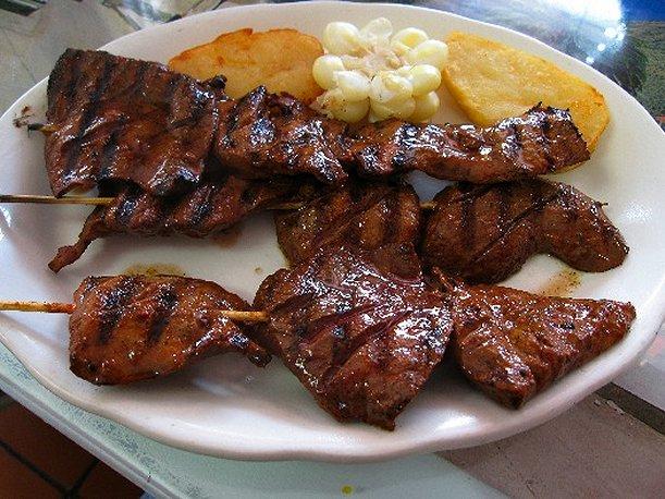 A picture of Anticuchos